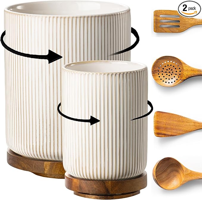 getstar Large Rotating Utensil Holder by Getstar