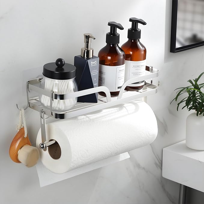 ZUNTO Wall Mount Paper Towel Holder - Image 4
