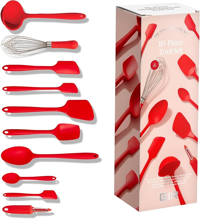 GIR: Get It Right 10-Piece Silicone Ultimate Kitchen Utensil Set – Spatulas by GIRGetItRight