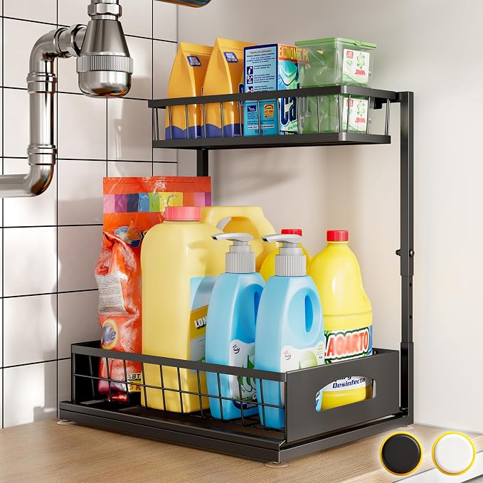 Under Sink Organizer, Cabinet Organizer by Fabutier
