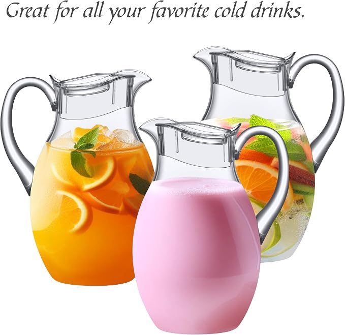 Amazing Abby - Bubbly Grand - Plastic Pitcher, Fridge Jug, Shatter-Proof - Image 6