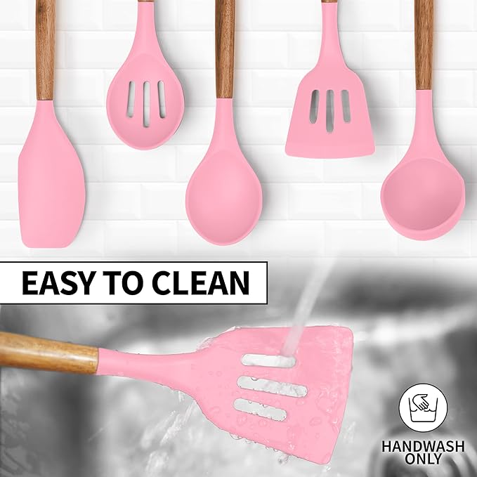 Zulay Kitchen Non-Stick Cooking Utensils Set - Image 7