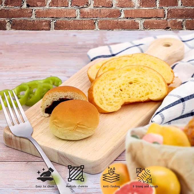 LZMS 4-Pack 13"x 5 1/2" Small Wood Serving Boards Set | Unfinished Wood Crafts - Image 8