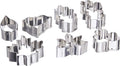 Ateco 7 pc Stainless Steel Leaf Cutter Set by Ateco
