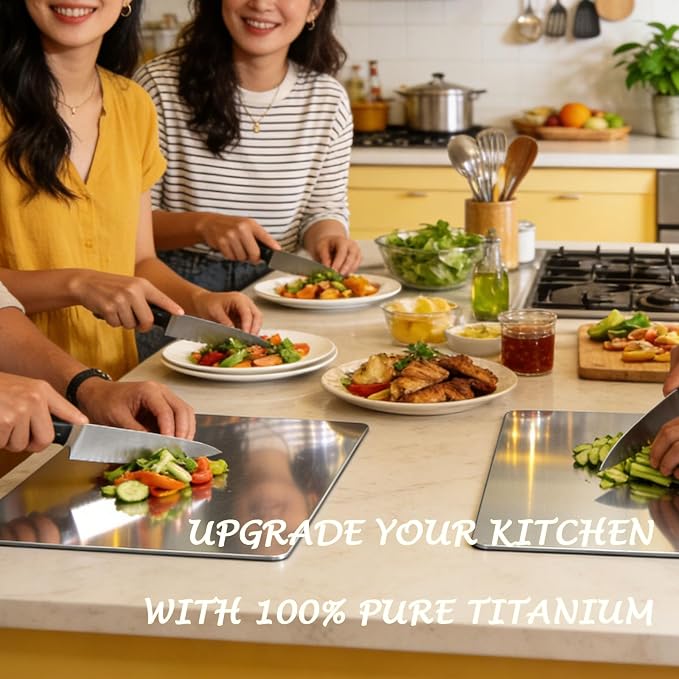 100% Pure Titanium Cutting Board, Titanium Cutting Boards - Image 7