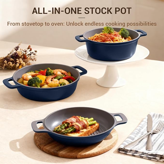 Ammeloo 4.5 Qt Non Stick Soup Pot - Image 2