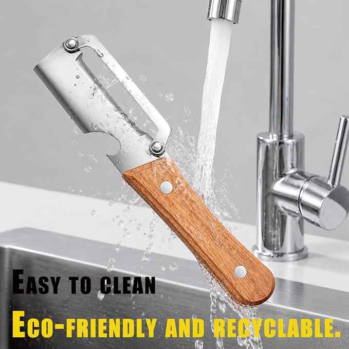 2Pcs Vegetable Peelers For Kitchen, Premium Fruit Stainless Steel Peeler - Image 8