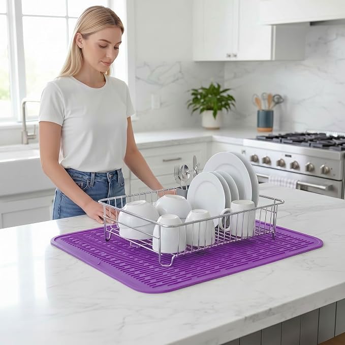 MicoYang Silicone Dish Drying Mat - Image 6