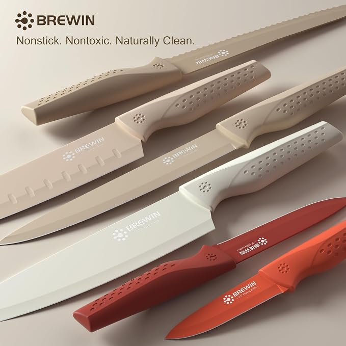 Brewin Knife set, 13 Pieces Kitchen Knives Set - Image 3
