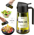 mqnxoi Oil Sprayer for Cooking, 2 in 1 Olive Oil Dispenser Bottle for Kitchen by Unknown