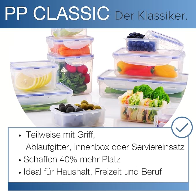 Lock & Lock HPL836 Easy Essentials Storage Food Storage Container / Food - Image 4