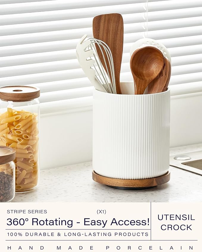 getstar Extra Large Rotating Utensil Holder - Image 3
