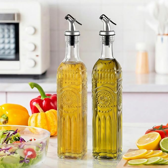 WERTIOO 4 Pack Olive Oil Dispenser Bottle - Image 4