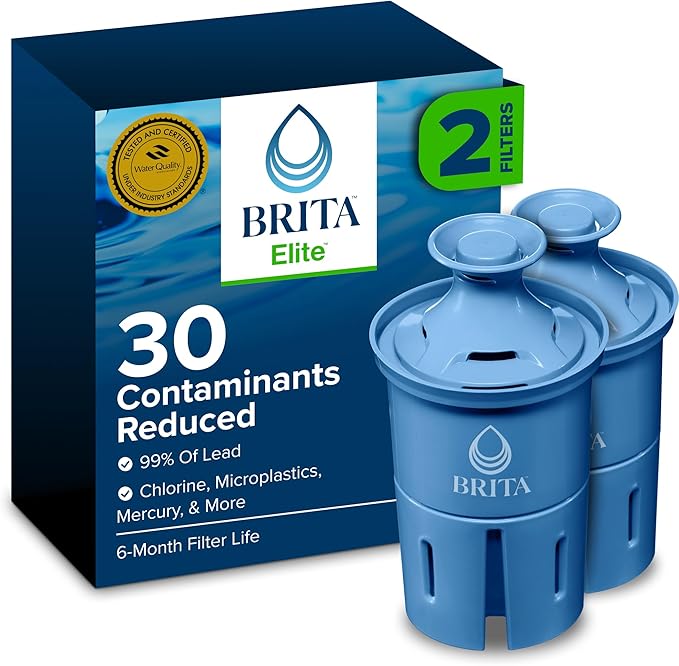 Brita Filter Replacements for Water Pitchers and Dispensers, NSF Certified to by Brita