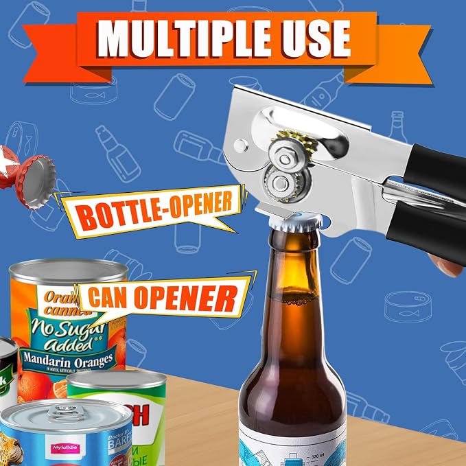 Can Opener Manual, ICEKATI Commercial Heavy Duty Can Opener - Image 5