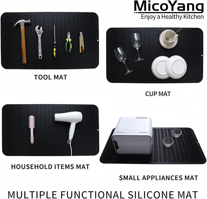 MicoYang Silicone Dish Drying Mat - Image 3