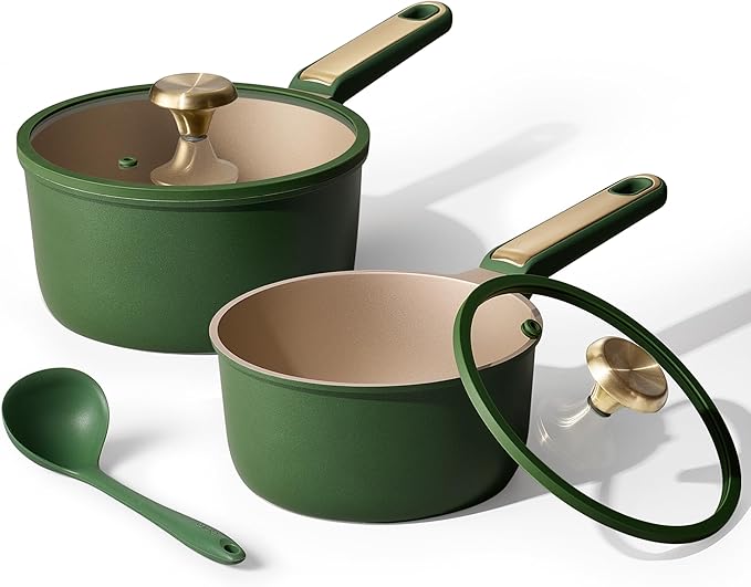 CAROTE 2QT & 2.5QT Sauce Pan Sets by CAROTE