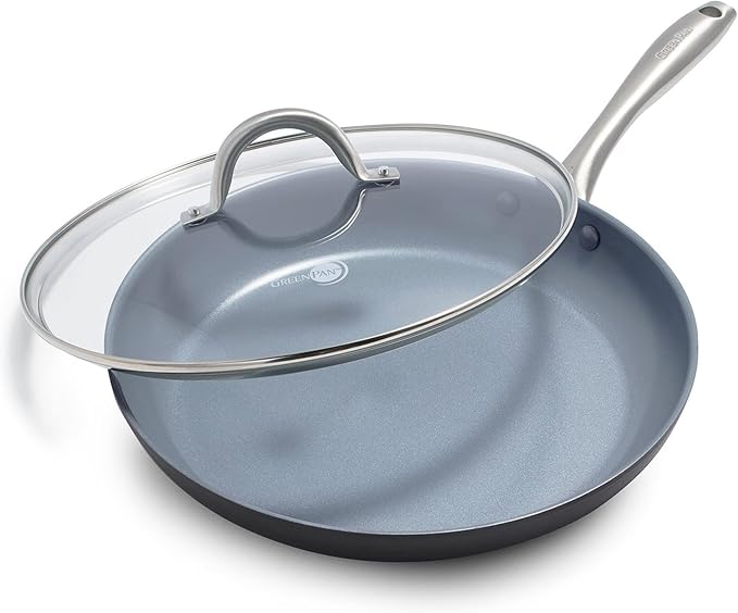 GreenPan Lima Hard Anodized 12" Frying Pan Skillet by GreenPan