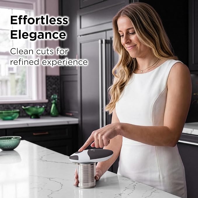 Kitchen Mama Auto 2.0 Electric Can Opener: Blade Opens Almost Any Can Pop or - Image 8