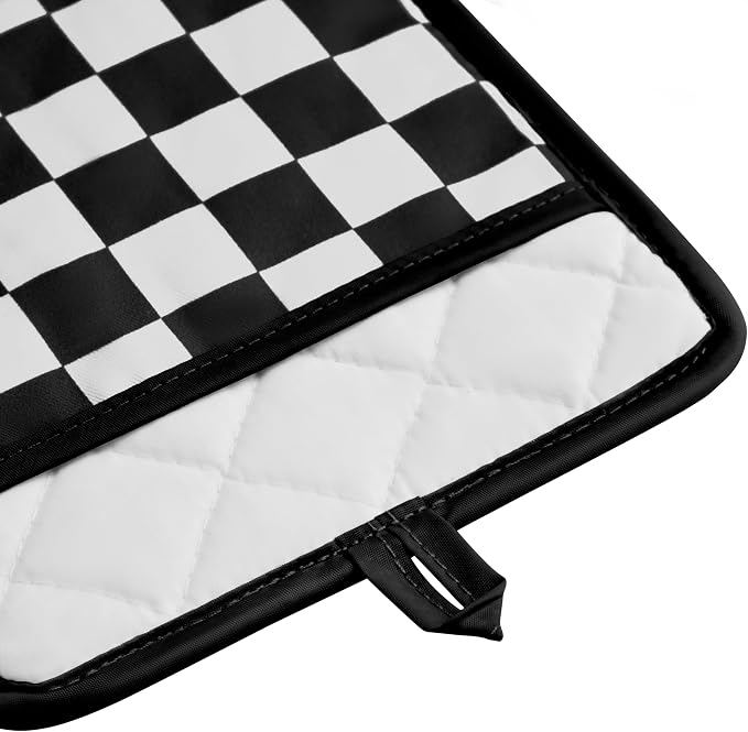 Ohocut Checkered Pot Holder, Silicone Pot Holders - Image 5