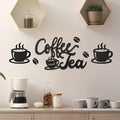 Ferraycle Rustic Metal Coffee Bar Signs Hanging Wall Decor by Ferraycle