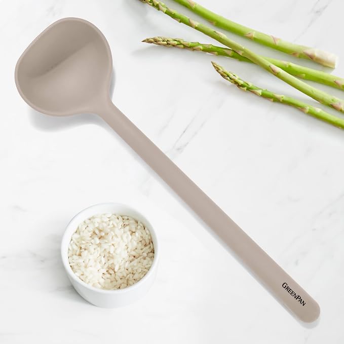 GreenPan Silicone Ladle, Soup Mixing Stirring Serving, Cooking Kitchen Utensil - Image 2