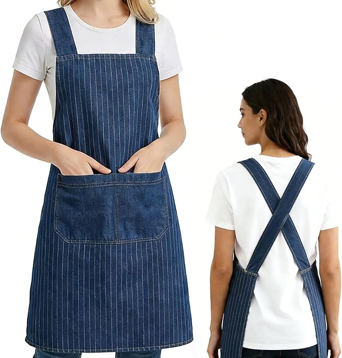 Adult Jour Apron, Lightweight Cotton Apron by Unknown
