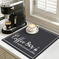 Findosom Dish Drying Mat, Cuttable Drying Mat by Findosom