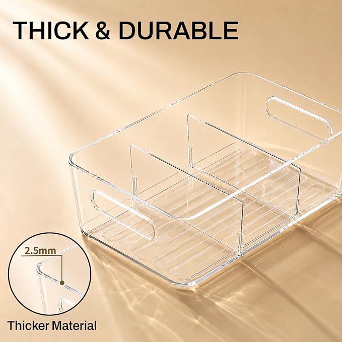Mpotmiy 10 Pack Pantry Organizers and Storage, Fridge Organization and Storage - Image 3