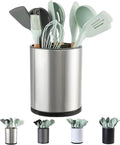 LIBODOUR Kitchen Utensil Holder Extra Large 360°Rotating by ModernandFarmhouseUtensilHolder