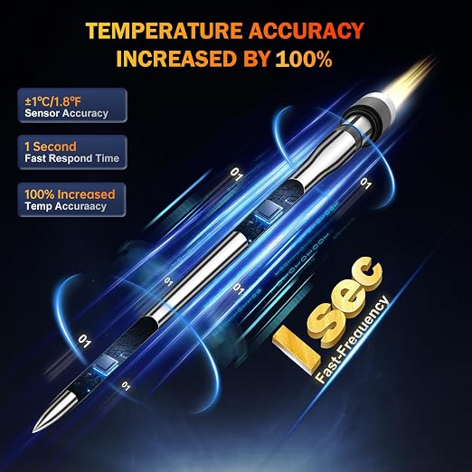 Meat Thermometer Wireless, 800FT Bluetooth Digital Thermometer - Image 7