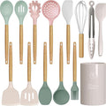 Silicone Cooking Utensils Set by oannao