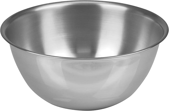 Fox Run Large Stainless Steel Mixing Bowl, 6.25-Quart, 11.75 x 5.5 inches by foxrunbrands