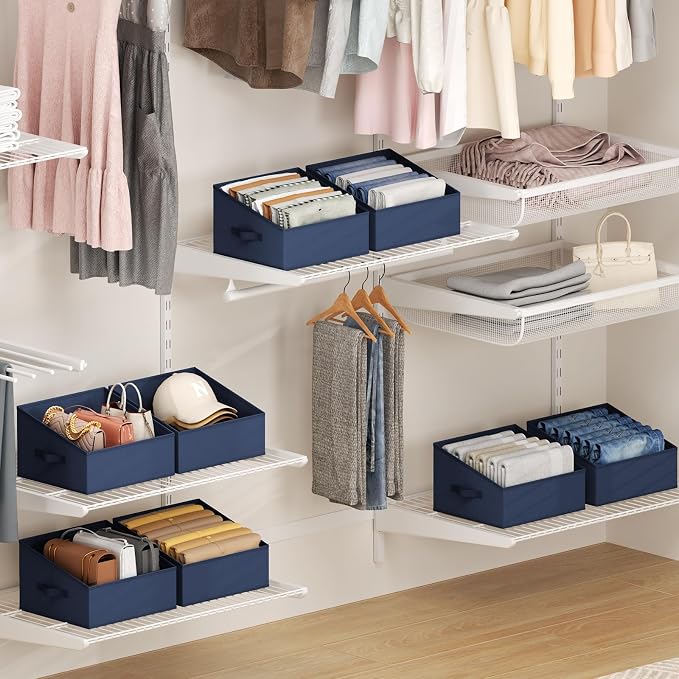 DIMJ Closet Storage Bins 6 Pack - Image 4