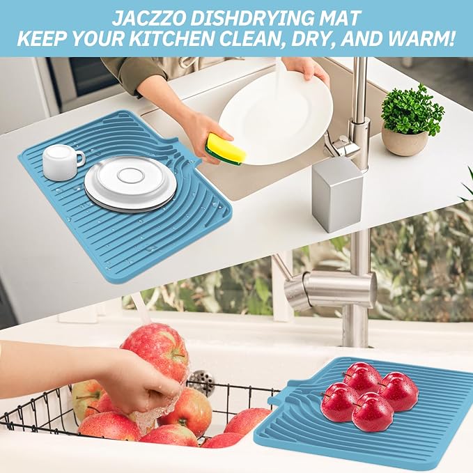 Dish Drying Mat for Kitchen Counter, - Image 7
