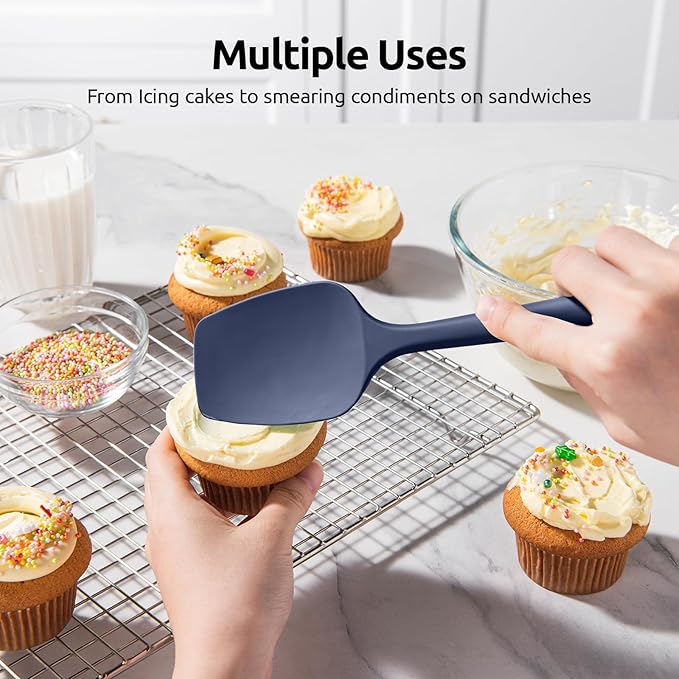 U-Taste Silicone Spoon Spatula Set, 600ºF High Heat Resistant Food Grade - Image 8