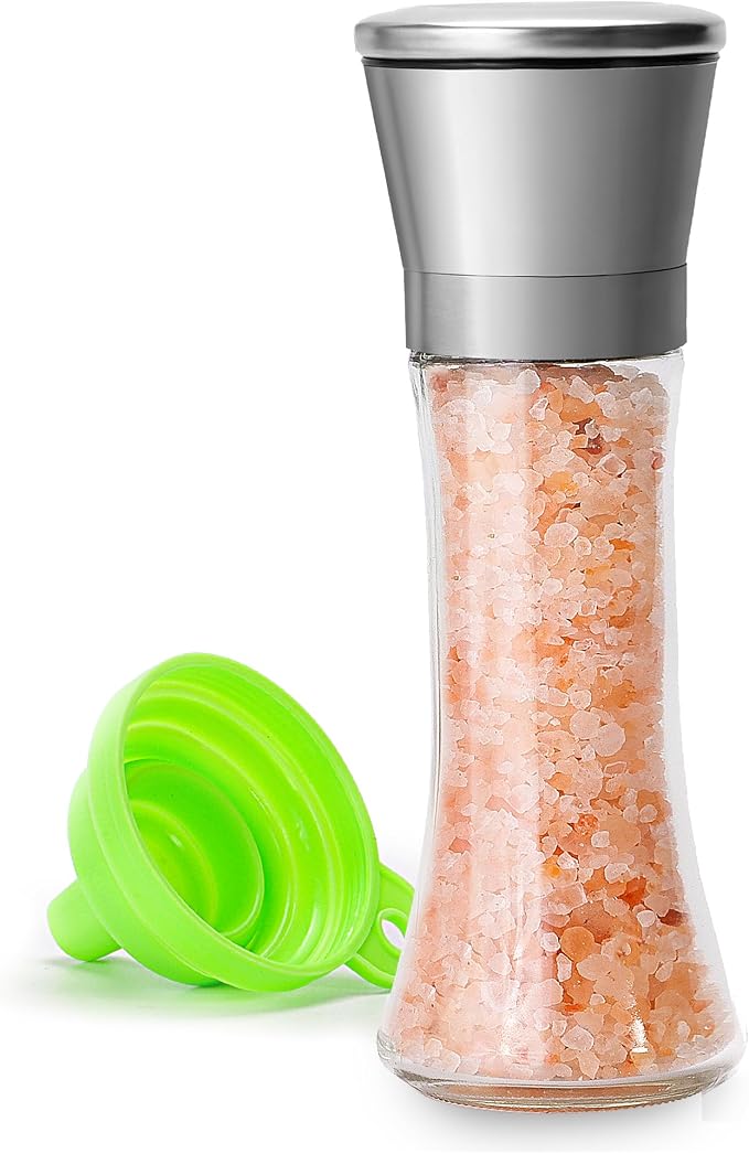 M JINEMEI Salt and Pepper Grinder Tall Size by MJINGMEI