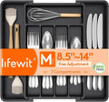 Lifewit Expandable Silverware Organizer, Plastic Utensil Tray by Lifewit