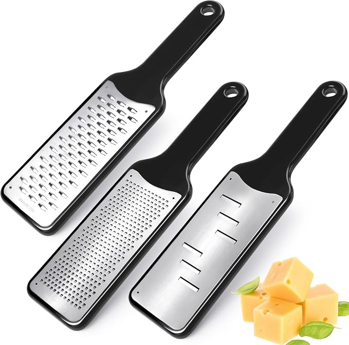 LHS Lemon Zester Grater Set of 3 by LHS