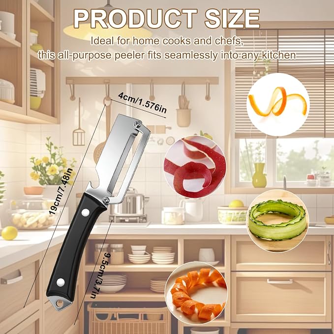 2PCS Premium 2-in-1 Vegetable Peeler - Image 5