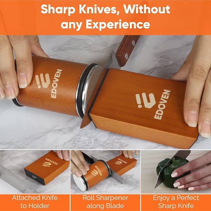 Knife Sharpener Tool – Rolling Knife Sharpener Kit - Image 6