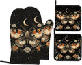 Oven Mitts and Hot Pads Set by Unknown
