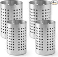 4PCS Stainless Steel Utensil Holder and Utensil Drying Holder, as a Kitchen by Unknown