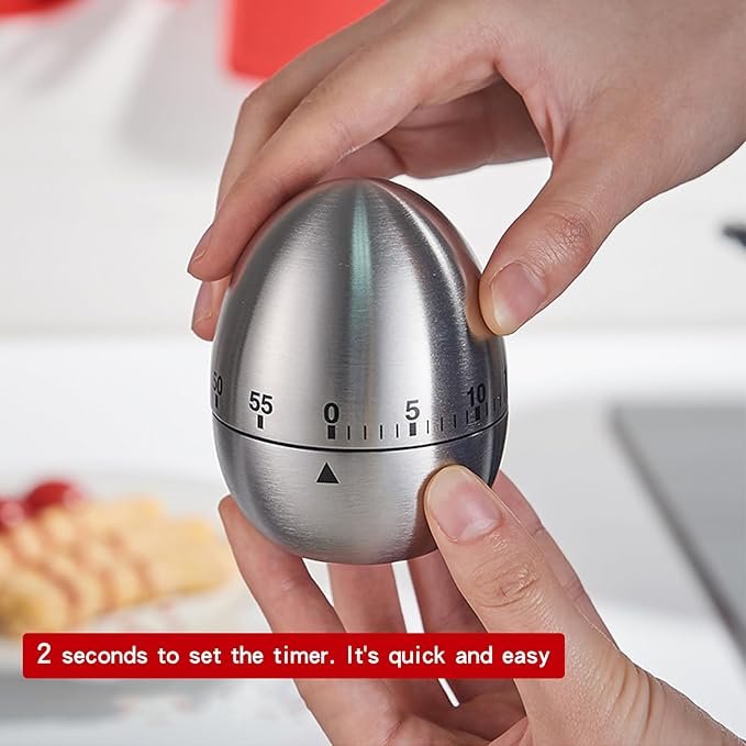 60 Minute Egg Timer, Kitchen Timers - Image 4