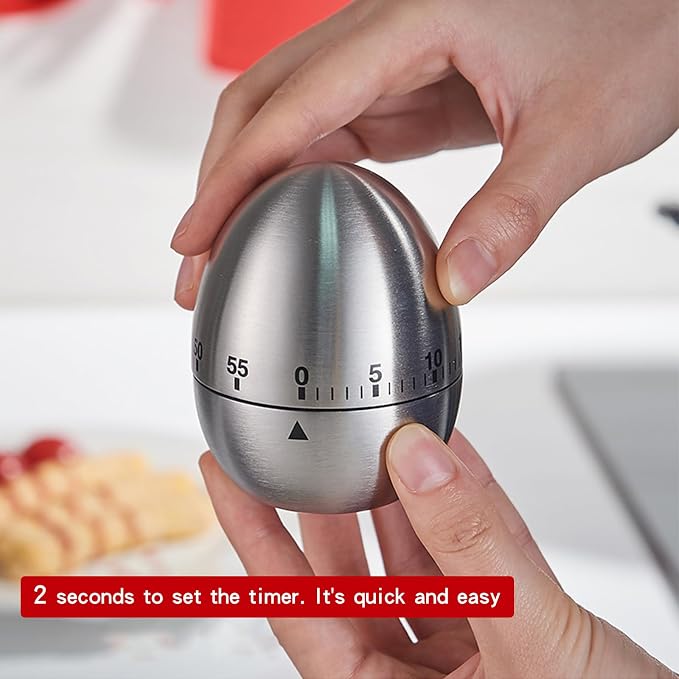 60 Minute Egg Timer, Kitchen Timers - Image 5