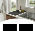 2PCS Customizable Small Dish Drying Mat: 18"L x 9"W Trimmable Quick Dry Pad by EazziSwitch