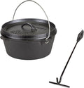 Stansport Pre-Seasoned Cast Iron Dutch Oven by Stansport