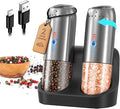 Gravity Electric Salt and Pepper Grinder Set by CIRCLEJOY