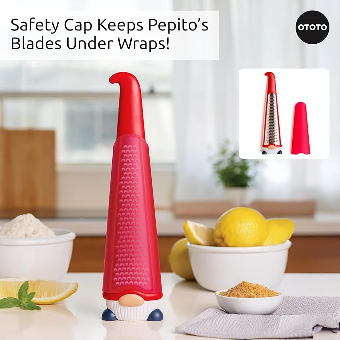 OTOTO Grater - Stainless Steel, BPA Free, Dishwasher Safe, Fun Kitchen Gadget - Image 6