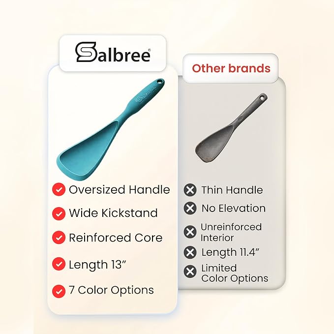 Silicone Spoon Spatula for Cooking - Image 3